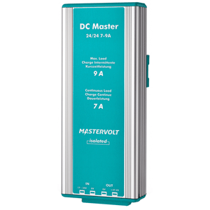 MASTERVOLT DC MASTER 24V TO 24V CONVERTER, 7A w/ISOLATOR