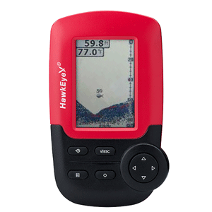 HAWKEYE FISHTRAX 1C FISH FINDER w/HD COLOR DISPLAY
