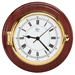 BARIGO CAPTAIN SERIES CLOCK-BRASS & MAHOGANY-6