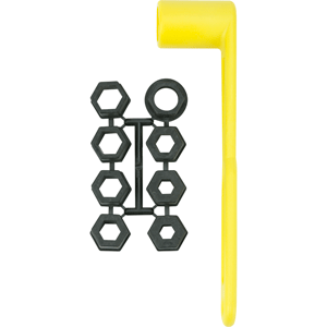 ATTWOOD PROP WRENCH SET, FITS 17/32" TO 1-1/4" PROP NUTS