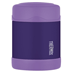 THERMOS FUNTAINER STAINLESS STEEL, VACUUM INSULATED FOOD JAR-PURPLE-10 OZ.