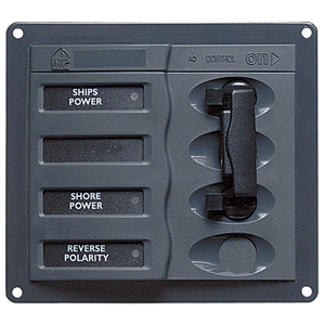 BEP AC CIRCUIT BREAKER PANEL WITHOUT METERS, 2DP AC230V STAINLESS STEEL