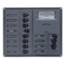BEP AC CIRCUIT BREAKER PANEL W/ANALOG METERS, 8SP 2DP AC230V STAINLESS STEEL VERTICAL