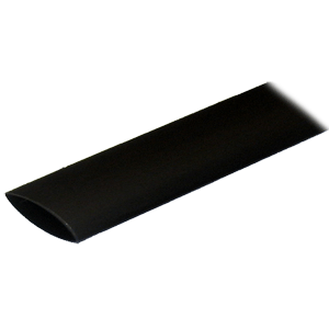 ANCOR ADHESIVE LINED HEAT SHRINK TUBING (ALT), 1" X 48", 1-PACK, BLACK