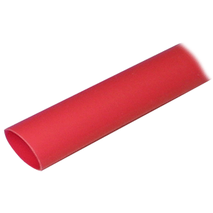 ANCOR ADHESIVE LINED HEAT SHRINK TUBING (ALT), 1" X 48", 1-PACK, RED