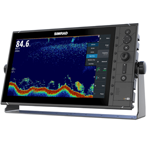 SIMRAD S2016 16" FISHFINDER w/BROADBAND SOUNDER MODULE & CHIRP TECHNOLOGY, WIDE SCREEN