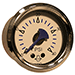 VDO ALLENTARE WHITE 40PSI MECHANICAL WATER PRESSURE GAUGE