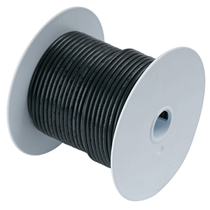 ANCOR BLACK 12 AWG TINNED COPPER WIRE, 250'