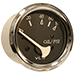 VDO ALLENTARE BLACK 80PSI OIL PRESSURE GAUGE-USE W/MARINE 240-33 OHM SENDER-12V-CHROME BEZEL