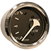 VDO ALLENTARE BLACK TRIM GAUGE-FOR USE W/EVINRUDE/JOHNSON ENGINES-12V-CHROME BEZEL
