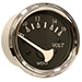 VDO ALLENTARE BLACK VOLTMETER-8-16V-CHROME BEZEL