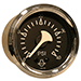 VDO ALLENTARE BLACK 40PSI MECHANICAL WATER PRESSURE GAUGE-CHROME BEZEL