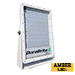 DURABRITE SLM FLOOD LIGHT-WHITE HOUSING/AMBER LEDS-300W-100-300VAC-35,000 LUMENS