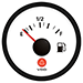 VDO VIEWLINE IVORY FUEL GAUGE 12/24V-USE WITH 3-180 OHM SENDER