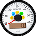 VDO VIEWLINE IVORY 6,000 RPM 3-3/8