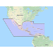 FURUNO CENTRAL AMERICA, CARIBBEAN & PART OF MEXICO VECTOR CHART - 3D DATA & STANDARD RESOLUTION SATELLITE PHOTOS - UNLOCK CODE