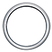 VDO VIEWLINE BEZEL ROUND-85MM CHROME