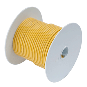 ANCOR YELLOW 1 AWG TINNED COPPER BATTERY CABLE, 25'