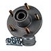 C.E. SMITH TRAILER HUB KIT 1-1/6 STUD 5 X 4-1/2 GALVANIZED