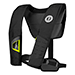MUSTANG DLX 38 DELUXE MANUAL INFLATABLE PFD - BLACK/FLUORESCENT YELLOW-GREEN