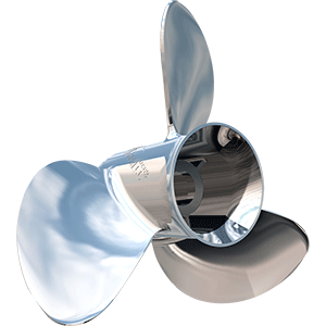 TURNING POINT EXPRESS MACH3 RIGHT HAND STAINLESS STEEL PROPELLER - EX1-1011 - 10.5" X 11" - 3-BLADE