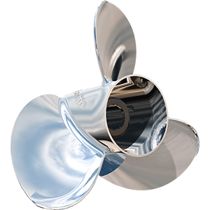 TURNING POINT EXPRESS MACH3, RIGHT HAND, STAINLESS STEEL PROPELLER, E1-1014, 3-BLADE, 10.38" X 14 PITCH