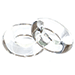 TIGRESS GLASS OUTRIGGER RINGS, PAIR