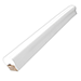 DOCK EDGE PILING POST BUMPER, ONE END CAPPED, 6', WHITE
