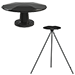 KING OMNIGO OMNI-DIRECTIONAL HDTV ANTENNA, BLACK
