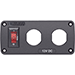 BLUE SEA 4354 BELOW DECK PANEL 2 SOCKET BLANK