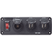 BLUE SEA 4355 BELOW DECK PANEL 12V SOCKET & DUAL USB CHARGERS