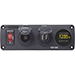 BLUE SEA 4356 BELOW DECK PANEL 12V SOCKET, DUAL USB CHARGER
