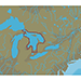 C-MAP NT+ NA-C107 C-CARD FORMAT LAKE HURON GEORGIAN BAY