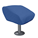 TAYLOR MADE FOLDING PEDESTAL BOAT SEAT COVER, RIP/STOP POLYESTER NAVY