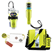 ACR EPIRB SAFETY KIT #2 W/GLOBALFIX V4 CAT II, RAPIDDITCH EXPRESS BAG, C-STROBE H20, HOTSHOT MIRROR & WHISTLE