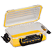 PLANO WATERPROOF POLYCARBONATE STORAGE BOX, 3600 SIZE, YELLOW/CLEAR