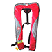 FIRST WATCH FW-240 INFLATABLE PFD, RED/GREY, MANUAL