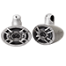 CLARION CM7123T 8X12 2-WAY TOWER SPEAKERS PAIR SWIVELING
