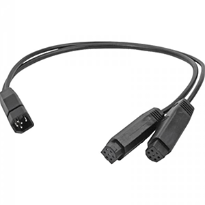 HUMMINBIRD 9 M SILR Y DUAL SIDE IMAGE TRANSDUCER ADAPTER CABLE f/HELIX