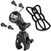 RAM MOUNT TOUGH-CLAW W/ SHORT DOUBLE SOCKET ARM
