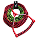 AIRHEAD RADIUS HANDLE SKI ROPE - 3 SECTION - 45', 60' OR 75'