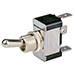BEP SPDT CHROME PLATED TOGGLE SWITCH, ON/OFF/ON
