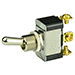 BEP SPDT CHROME PLATED TOGGLE SWITCH, ON/OFF/(ON)