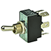BEP DPDT CHROME PLATED TOGGLE SWITCH, ON/OFF/(ON)