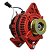 BALMAR ALTERNATOR 165AMP 12 VOLT 3.15IN DUAL FOOT