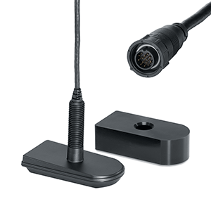 HUMMINBIRD XPTH 14 20 MSI T MEGA SI/DI PLASTIC THRU-HULL TRANSDUCER, 14 PIN