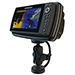 NAVPOD POWER POD W/ RAM MOUNT PRE CUT FOR HUMMIBIRD HELIX 9 HELIX 10 -CARBON BLACK