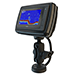 NAVPOD POWER POD WI RAM MOUNT PRE CUT FOR GARMIN 742xs, 742, 722xs & 722 -CARBON BLACK