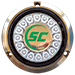 SHADOW-CASTER AQUA GREEN SINGLE COLOR UNDERWATER LIGHT, 16 LEDS, BRONZE