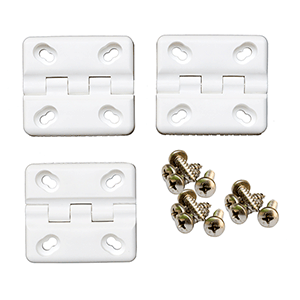 COOLER SHIELD REPLACEMENT HINGE F/COLEMAN & RUBBERMAID COOLERS - 3-PACK